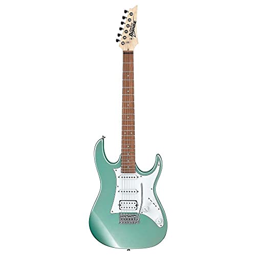 Image of Ibanez RG Gio Series GRX40 Maple Neck 6 String Electric Guitar - Jatoba Fretboard Metallic light green