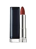 Maybelline New York Color Sensational Lippenstift, matt, Rot, Bordeaux 975, Divine Wine