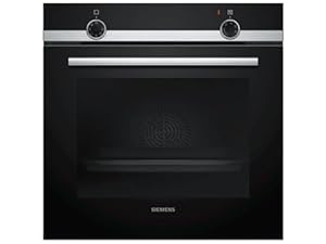 Siemens HB510ABR1 iQ100 Einbau-Backofen, 60 x 60 cm, 3D-Heißluft, Schnellaufheizung, Edelstahl