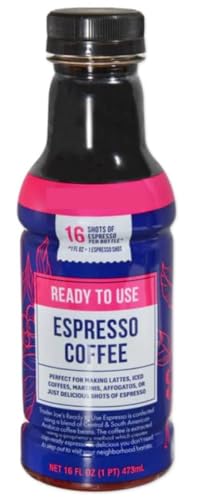 Trader J's Ready to Use Espresso Coffee 16fl oz 473ml