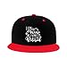 I Can Wine All I Want Im Retired Snap Back Hat Child Fashion Hip Hop Adjustable Flat Bill Hat Red