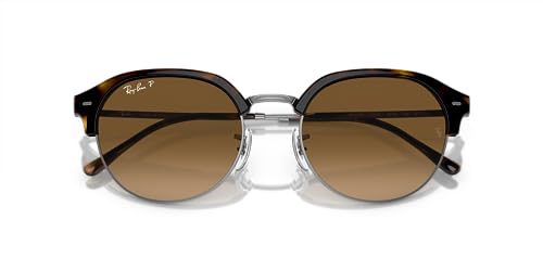 Ray-Ban RB4429 Sunglasses, Havana On Gunmetal/Brown Gradient Polarized, 55 mm