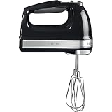 Kitchenaid 5KHM7210 Onyx Black-EOB Handmixer 7 Geschwindigkeitsstufen