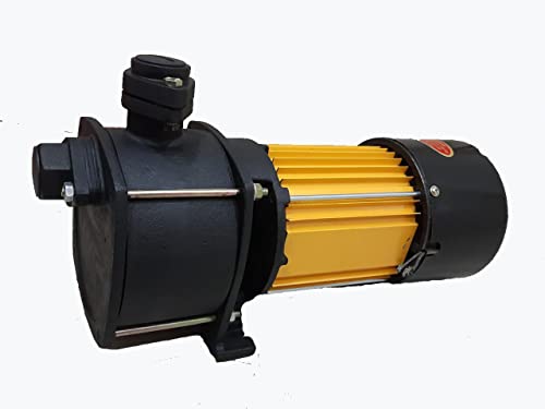 Image of Lakshmi 1 HP Shallow Well Jet Pump | 38m Max Head | Self Priming Water Pump for Home, Garden, Irrigation & Water Transfer | Durable Motor