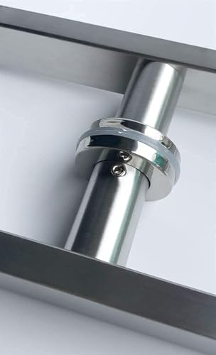 Poignée de porte push-pull en acier inoxydable carré de 1200mm - 7