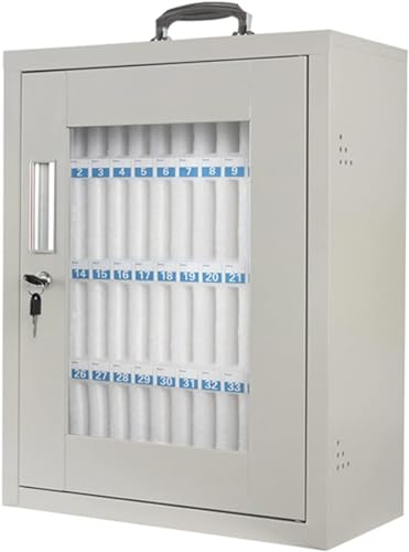Caja fuerte para celulares portátil y armario de pared con llave
