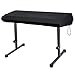 Copertura fodera protettiva anti polvere per tastiera per pianoforte, Digital Keyboard, estensibile, colore nero, 61 tasti