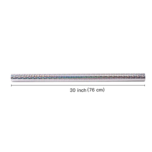 Ruspepa Silver Dots Colorful Metallic Wrapping Paper-81.5 Sq Ft-Solid Color Paper Perfect For Party, Wedding, Birthday, Christmas, Baby Show -30Inch X 32.8Feet #TOP5