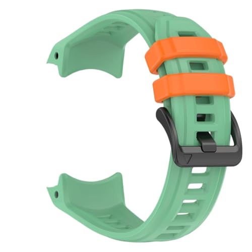 MEVMEVGNLN Fit For Garmin Instinct 3 45MM 50MM�p�E�H�b�`�o���h �X�g���b�v ���X�g�o���h �u���X���b�g �V���R�����X�}�[�g���X�g�X�g���b�v�A�N�Z�T���[(Rainforest Orange,Instinct 3 