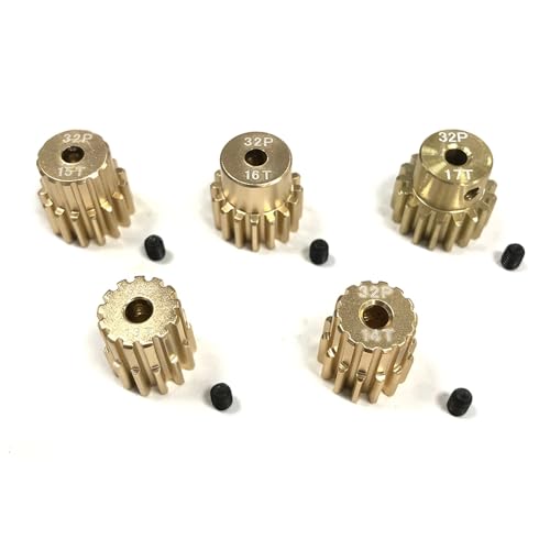 Pignon de moteur 32DP en aluminium 7075 aéronautique ultra léger