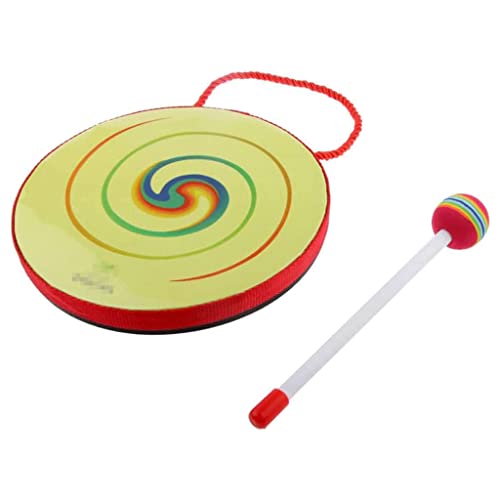 LIOONS Creative Drum Mallet Tambor de Mano Redondo miniatura 1