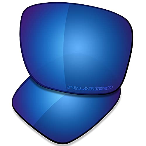 SAUCER Lenti di ricambio premium per Oakley Holbrook Mix OO9384 | Holbrook Mix Low Bridge Fit OO9385 Occhiali da sole ad alta difesa – blu notte polarizzate