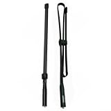 Praktisch zusammenklappbar für SMA-Antenne für Baofeng UV5R UV82 Zwei-Wege-Radio, verbessertes Signal (108 cm)
