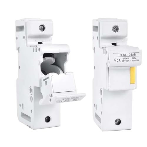 Porte-fusibles 20x58mm RT18-125AM 3P 80A AC690V sectionneur tableau électrique