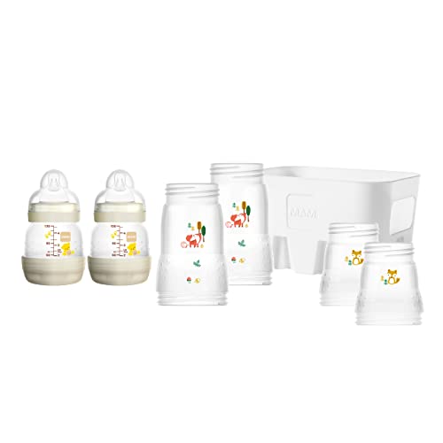 MAM Easy Start Anti-Colic Combi-Set, Babyflaschen Set mit 6 Flaschen gegen...