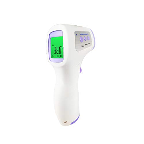 ?US in Stock?Infrared Thermometer, Digital Infrared Forehead Thermometer for Bady and Adult,Non-Contact Digital Thermometer with Fever Alert Function and Digital LCD