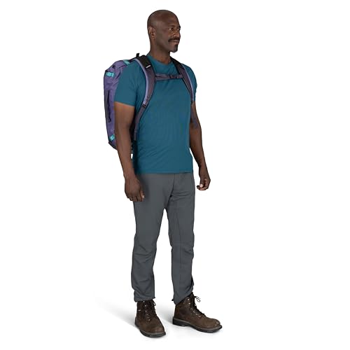 Osprey Transporter 40L Lightweight Travel Duffel Bag - Water Resistant Carry On Gear Bag for Men and Women, Pine Leaf - Image 10