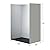 WOODBRIDGE 60 in. L x 36 in. W x 75 in. H Alcove Solid Surface Shower Combo Kits with Glue Up Shower Walls in Matte White and Curbless Shower Base with Reversible Drain in Black
