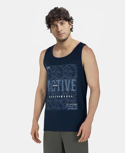 Image of Jockey 9928 Men Super Combed Cotton Rich Tank Top