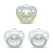 NUK Orthodontic Pacifier Value Pack, Boy, 0-6 Months, 3-Pack
