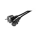 Produktbild Cordon alimpc droit 2P+T noir - 3 m
