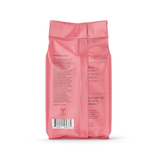 The Honey Pot Company - Feminine Wipes - Daily PH Balancing, Fragrance & Sulfate Free Wipes for Intimate Parts, Body, or Face - Hygiene Products - Bergamot Rose - 30 ct