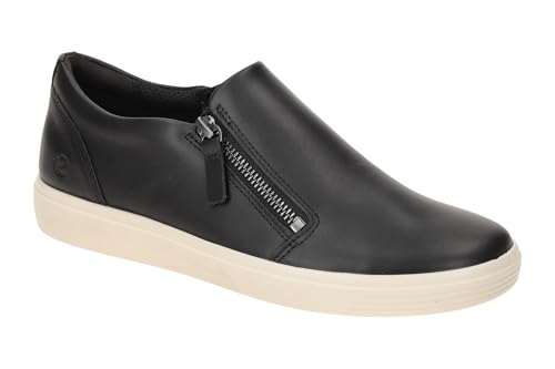 ECCO Women's Soft Classic Side Zip Sneaker
