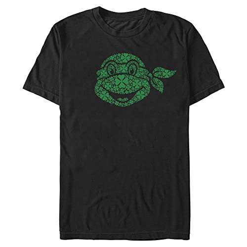 T-shirt TMNT homme 4XL noir grand t-shirt coton doux coupe droite