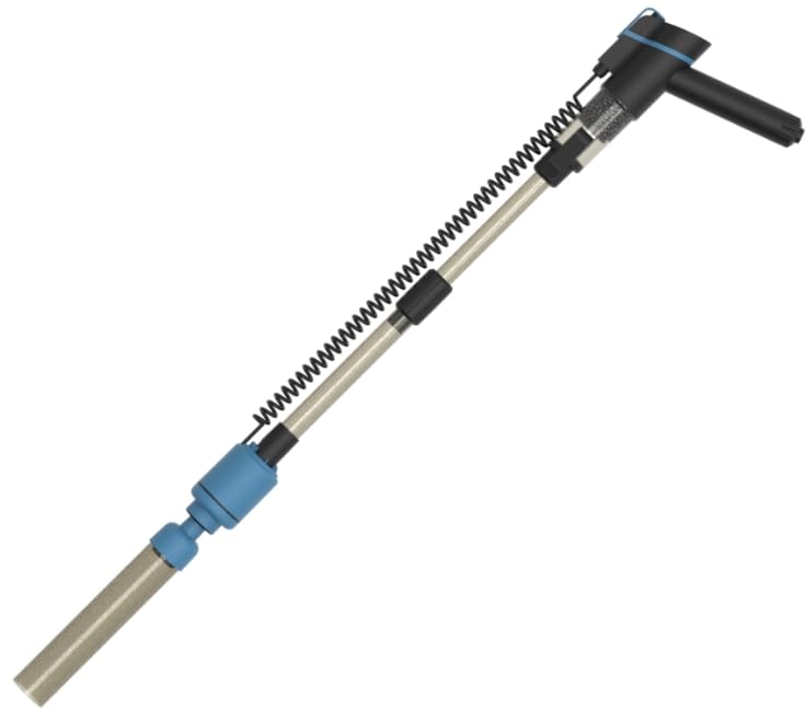 BOSTANA Aquarium Vacuum Gravel Cleaner,24W Electric Fish Tank Cleaning Tools,Multifunctional Fish Tank Gravel Cleaner Vacuum for Water Changer Wash Sand Circulation (Blue+Black)