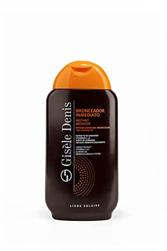 GISÈLE DENIS - Bronceador Inmediato 200 ml, Bronceador en Crema, Acelerador del Bronceado,...