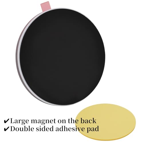 Imán decorativo para lavavajillas 4 pulgadas plateado miniatura 6