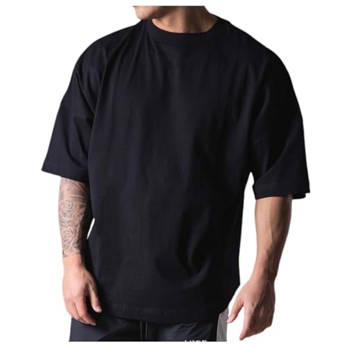 Genérico Camisa Casual Hombre EláStica,Camiseta Algodon Hombre Basica,de Algodón para Uso Diario y Deporte con Tejido Transpirable y Diseño Moderno Casual Polo T Shirt Top