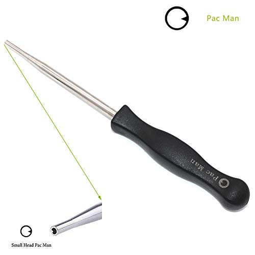 Carburetor Carb Screwdriver Adjusting Tool For Small Engine Poulan Husqvarna Stihl Homelite Weed Eater Craftman Echo Trimmer Brushcuter Blower Adjustment (Small Head Pac Man)