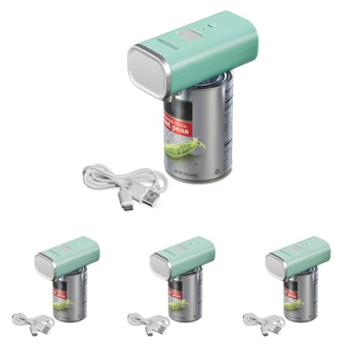 Image of Proctor Silex Hands-Free Cordless USB Rechargeable Electric Can Opener, Compact and Easy to Store (Pack of 4)