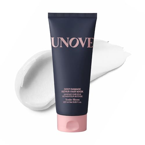 UNOVE Deep Damage Hair Treatment Mask Ex 207 ml/7fl.oz | Premium Nourishing Hair Mask | Conditioner for Dry Frizzy Damaged Hair with Keratin-PF | Strengthening & Hydrating
