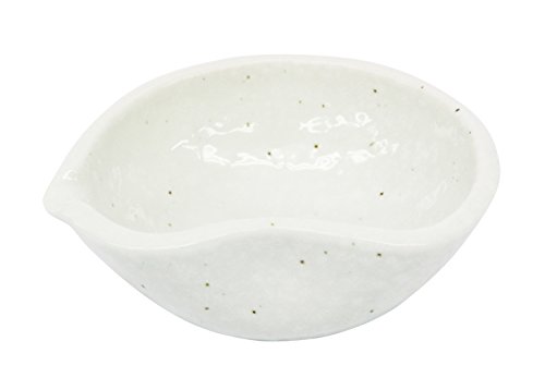 Castle Enterprises Mino Ware Japanese Cafe Series Transformation Single Mouth [Small Bowl] White