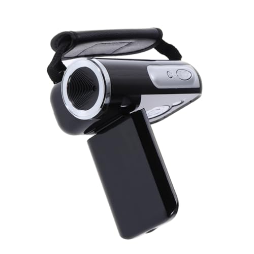 Hemobllo Caméscope Vidéo Portable 16mp Écran 2 Pouces Pour Vlogging Compact Noir Sans Batterie, Appareil Photo Numérique Mini Alimenté Par Piles, Enregistreur Vidéo Pratique Pour Voyages Et Événements