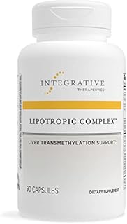 Integrative Therapeutics Lipotropic Complex - Liver Support* - With Milk Thistle, Vitamin B12, Inositol, Choline, Bile Salts, Dandelion Root Extract and Folate - Gluten Free - Dairy Free - 90 Capsules