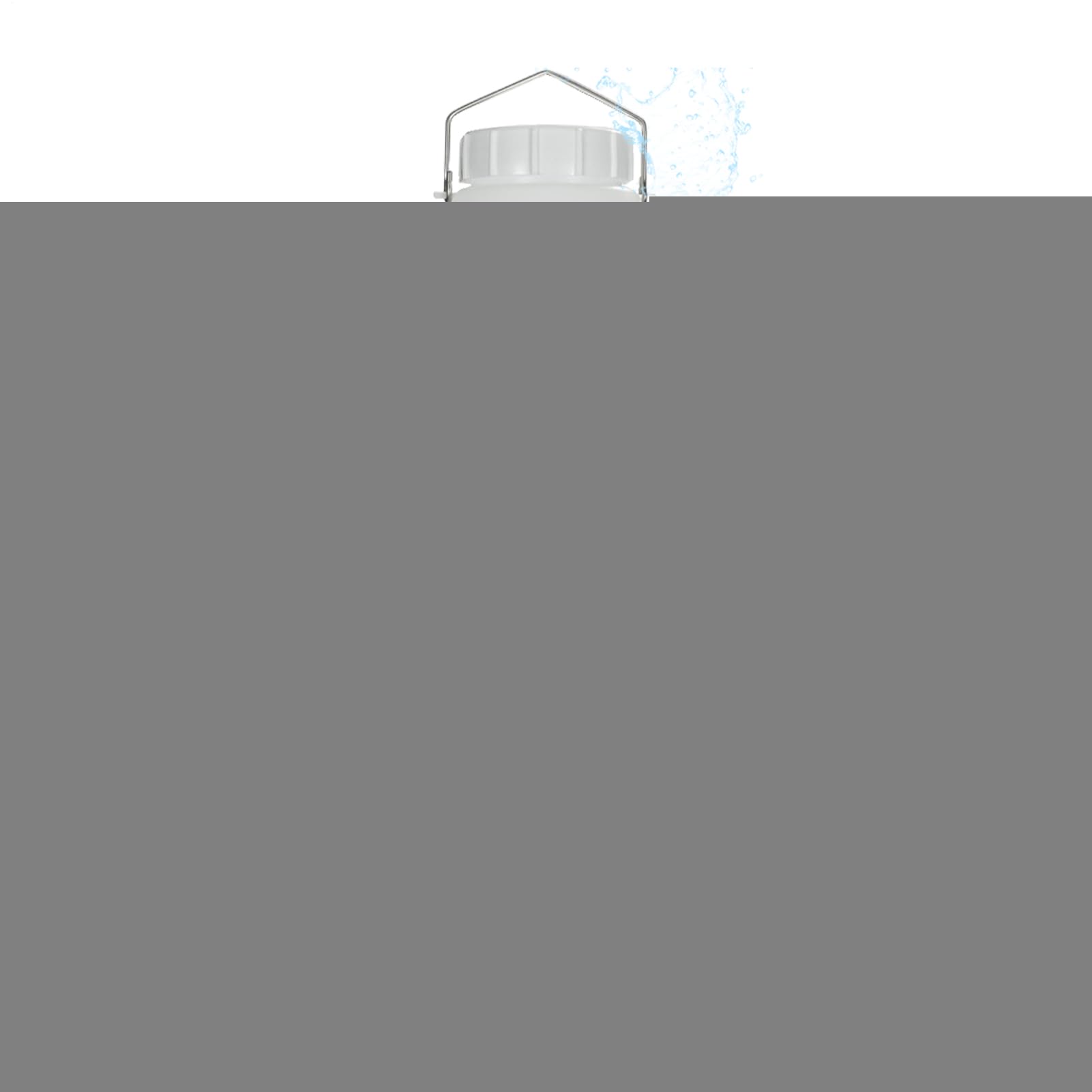 Bouteille pressable pour sauces suspendue de 2.5L idéale en cuisine