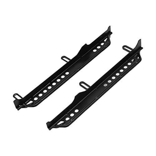 Oumefar Pedal de carro RC, mão de obra requintada pedal lateral RC ferro instalação simples 245 mm p