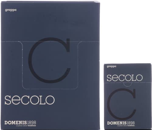 Domenis 1898 SECOLO Grappa 60% Vol. 10x10x0,005l in Giftbox Cover