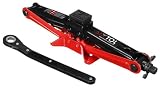 SIXTOL SX SCISSOR JACK 1,5T | Podnośnik nożycowy z grzechotką | Nośność 1,5 tony | Zakres podnoszenia 100–417 mm | Kompaktowy i lekki