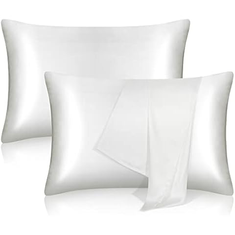tenn well Mulberry Silk Pillowcases, 19 Momme Cover