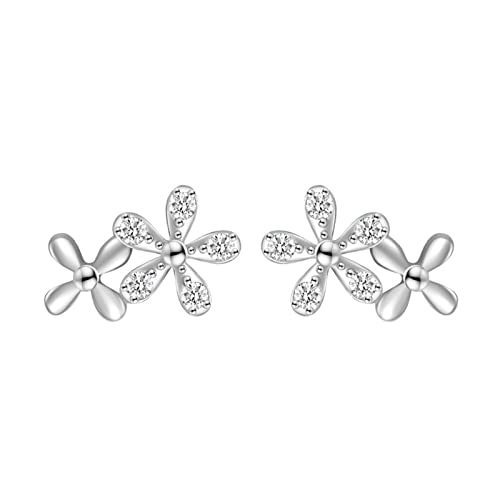 Bijoux en argent sterling : bagues et colliers fleurs pour femme