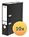 Produktbild ELBA 100202217 Ordner smart Original Papier 10er 8 cm breit DIN A4 schwarz
