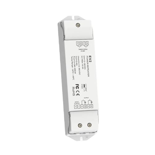 Tiras LED sin pérdida de brillo con el extensor de potencia de voltaje constante de 2 vías DC12-36V 7