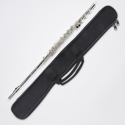 SUPVOX Professional Portable Flute Bag with Shockproof Padding and Internal Storage Net Lightweight Oxford Cloth Flute Carrying Case for Music Players 28.54X3.93X1.18In by SUPVOX - Image 3