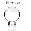 Boule En Cristal K9 40mm Uxcell - Bille Décorative Avec Boîte Cadeau Transparente