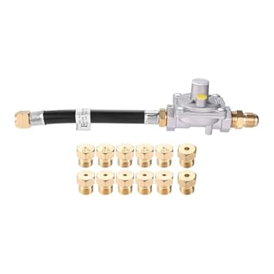 WWJYJKUK Propane to Natural Gas Grill Conversion Kit Pressure Regulator Orifice Nozzle NG to for LP for Weber Genesis Genesis II for kitchenaid