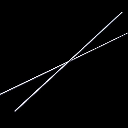 Oikabio 20PCS 300mm x 2mm in acciaio tondo asse